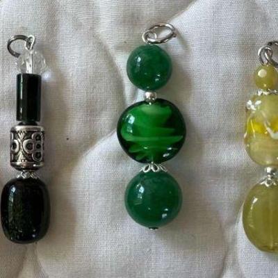 PTH058- Assorted Vintage Myrna Lee Chang Pendants