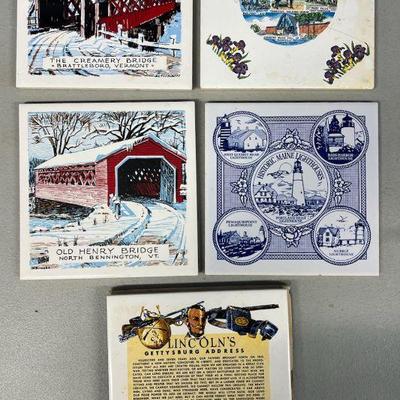 PTH359- Assorted Decorative Ceramic Tiles 