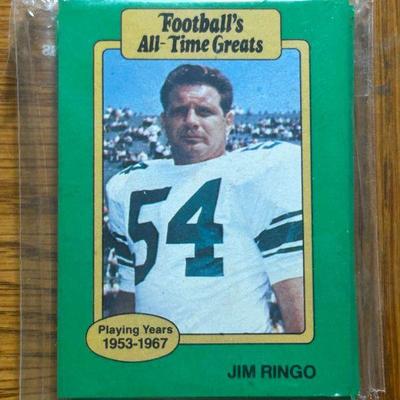 PTH362 - Football's All-Time Greats Collector Trading Cards