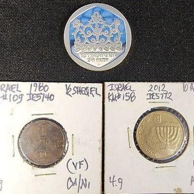 PTH227 - Israeli Coins (3)