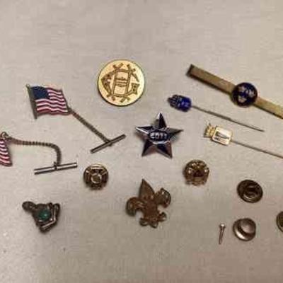 PTH368 Men's Tie Pins, Tie Clip & More!