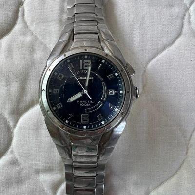 PTH383- Mens Seiko Kinetic Watch