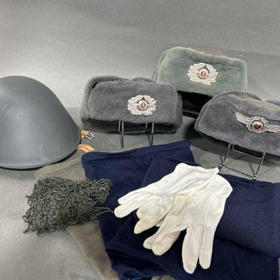 Lot 263 | German Military Hats & More
