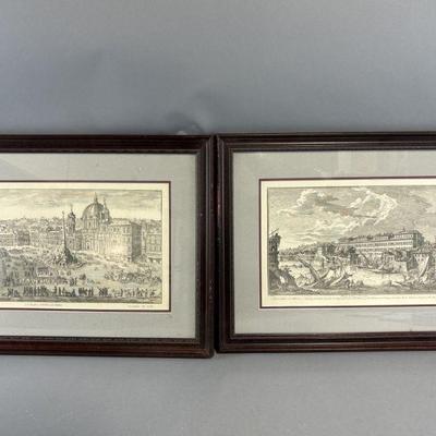 Lot 121 | Two Under Glass Block Prints
