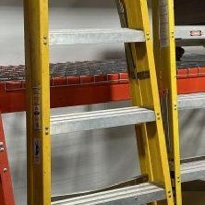 Lot 483 | 8ft Werner Electro Master Ladder
