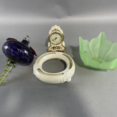 Lot 64 | Vintage Goebel Flower Ring and More
