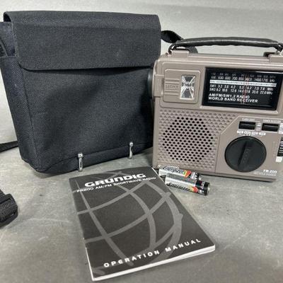 Lot 234 | Vintage Crank Grundig Portable Radio
