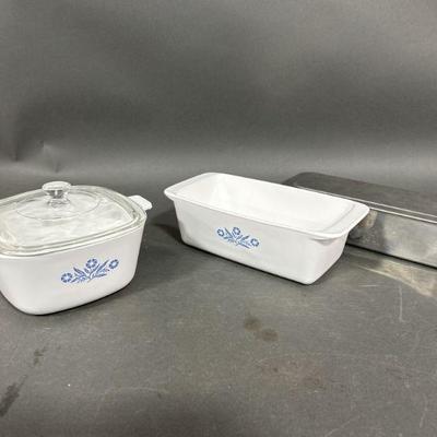 Lot 113 | Vintage Corning Blue Cornflower & More
