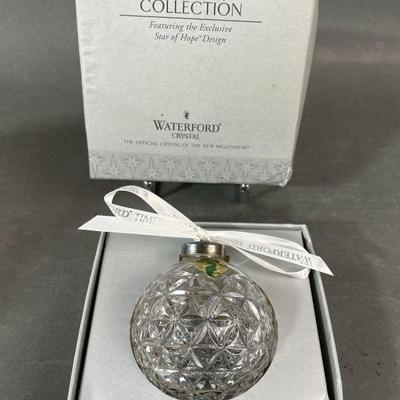 Lot 422 | Waterford Crystal Time Square Ornament
