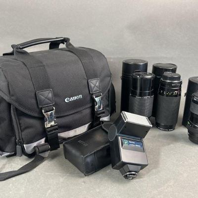 Lot 452 | Ricoh Camera Lenses, Speedlite & More
