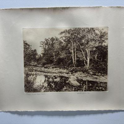 Lot 116 | 1981 H. Fuir Block Print
