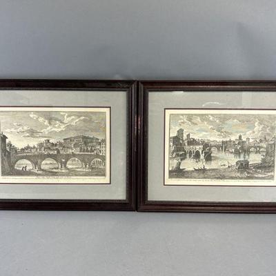 Lot 120 | Two Under Glass Block Prints
