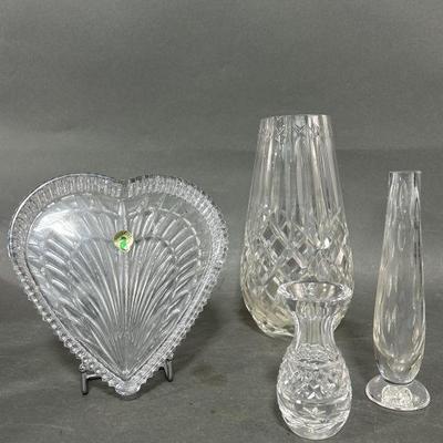 Lot 190 | Waterford Crystal Vases & More
