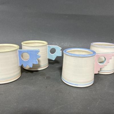 Lot 200 | Retro Signed Ceramic Mugs
