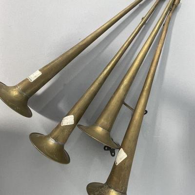 Lot 53 | Vintage Metal Horns
