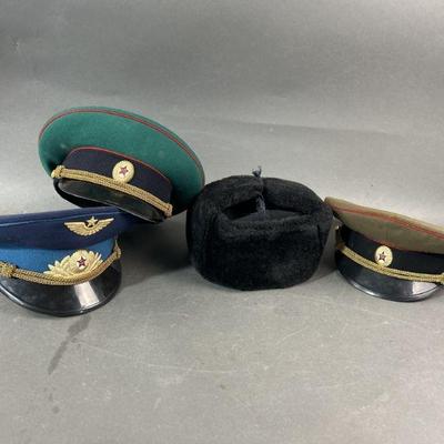 Lot 293 | Russian Military Hats
