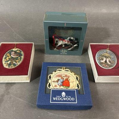 Lot 425 | Lenox, Wedgewood Ornaments & More
