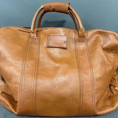 Lot 209 | Colombian Made Leather XL Weekender Bag
