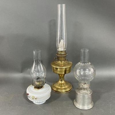 Lot 55 | Antique Aladdin Oil Lamp and More
