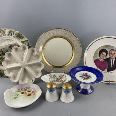 Lot 328 | Porcelain Tray, Collectors Plate & More!
