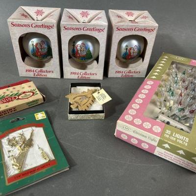 Lot 317 | Vintage 1984 Campbell’s Holiday Ornaments & More
