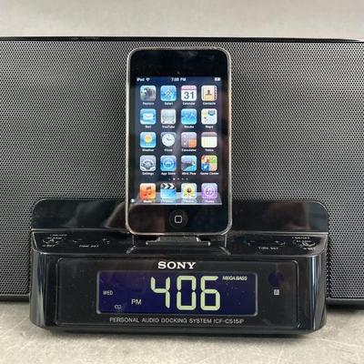 Lot 475 | 32 GB IPod With Sony Audio Docking System
