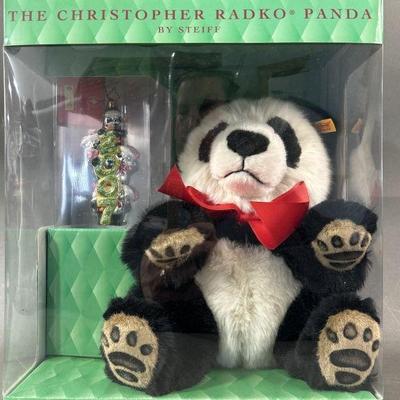 Lot 367 | Christopher Radko Bear & Ornament
