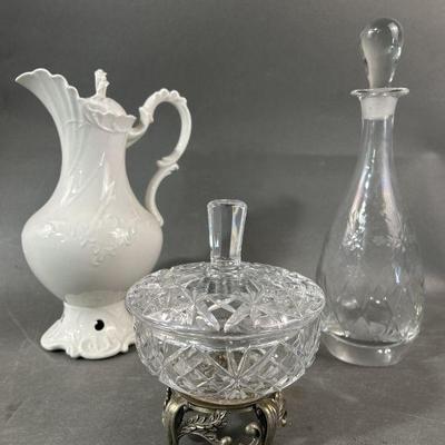 Lot 364b | Beautiful Cut Glass, Etched Glass & More

