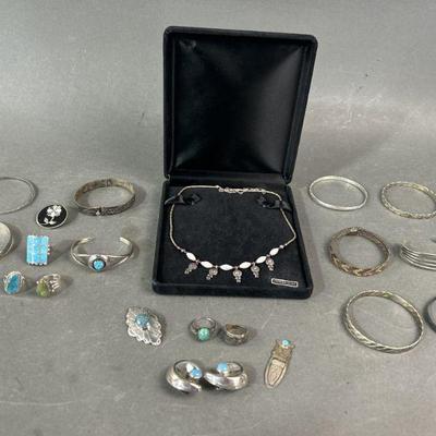 Lot 338 | Sterling Silver Jewelry & More
