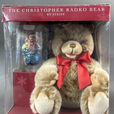 Lot 366 | Christopher Radko Bear & Ornament
