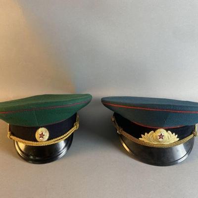 Lot 286 | 2 Vintage Soviet/Russian Caps
