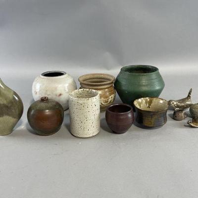 Lot 45 | Signed Original Pottery and More Pieces

