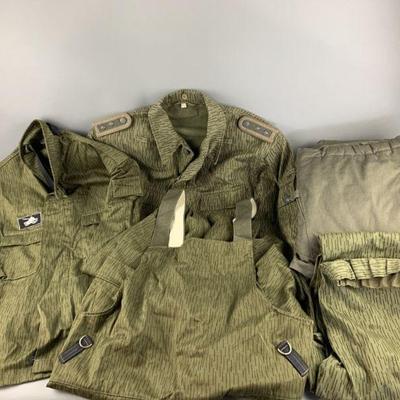 Lot 306 | Military Soviet Tank Uniforms Jackets Pants
