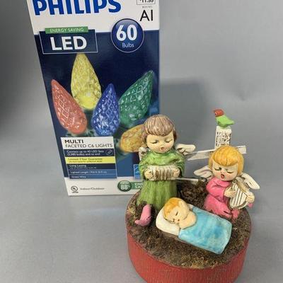 Lot 141 | Sankyo Japanese Music Box & LED Lights
