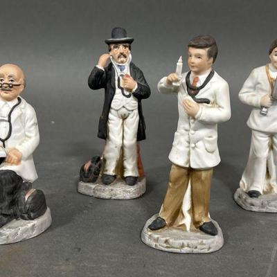 Lot 24 | Vintage Ayerst Porcelain Physician Figures
