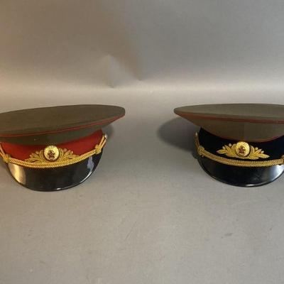 Lot 262 | 2 UUSR Military Caps
