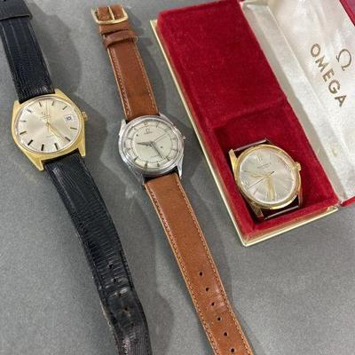 Lot 160 | Vintage Omega Men’s Watches & More
