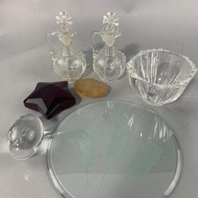 Lot 150 | Rosenthal Red Glass Crystal Paperweight & More

