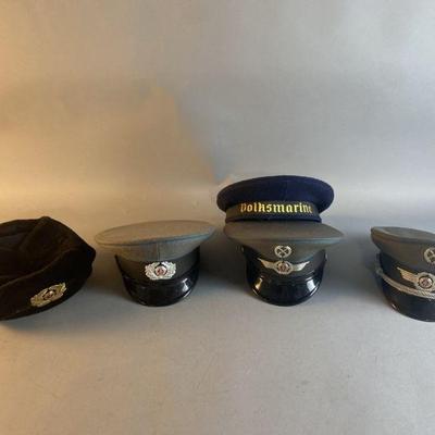 Lot 291 | East German Officers Hat & More
