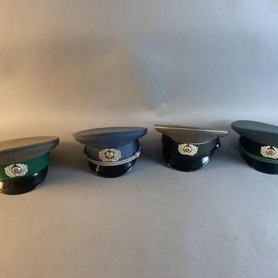 Lot 288 | 4 East German Military Hats
