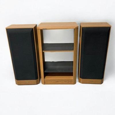Lot 460 | Pioneer Home Audio Speakers & Equipment Cabinet
