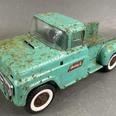 Lot 466 | Vintage 50s Buddy L Aqua Pick Up Truck
