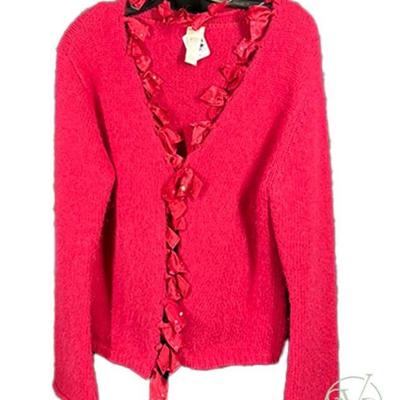 J Jill Red Sweater
