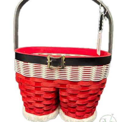 Santa Pants Basket