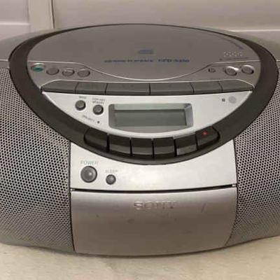 MCS128 Sony Portable CD Radio Cassette-Corder 