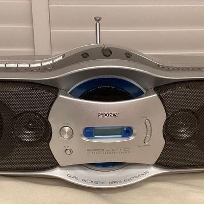 MCS127 Sony Portable CD Radio Cassette-Corder