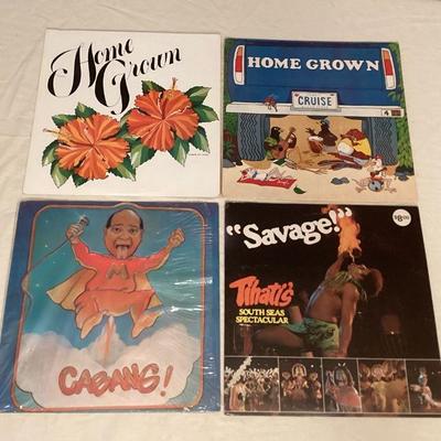 MCS023 Vintage Vinyl Hawaiian Records 