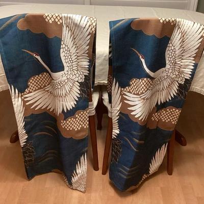 MCS239 Two Japanese Noren Doorway Curtains New