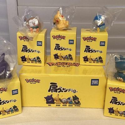 MCS010 Five Various Pokémon Figures New In Boxes