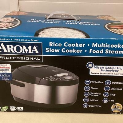 MCS223 Aroma Professional Rice Cooker New
